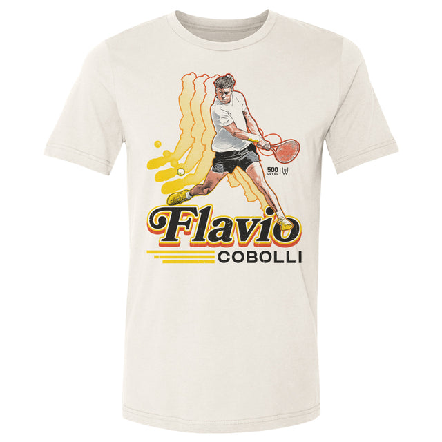 Flavio Cobolli Men's Cotton T-Shirt | 500 LEVEL