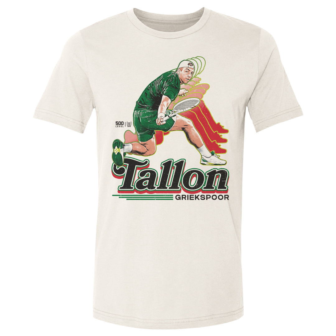 Tallon Griekspoor Men's Cotton T-Shirt | 500 LEVEL