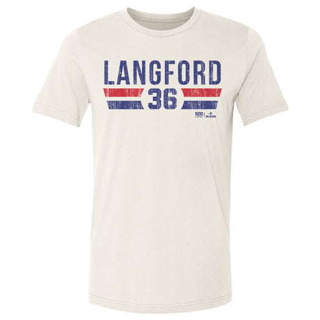 Wyatt Langford Men's Cotton T-Shirt | 500 LEVEL