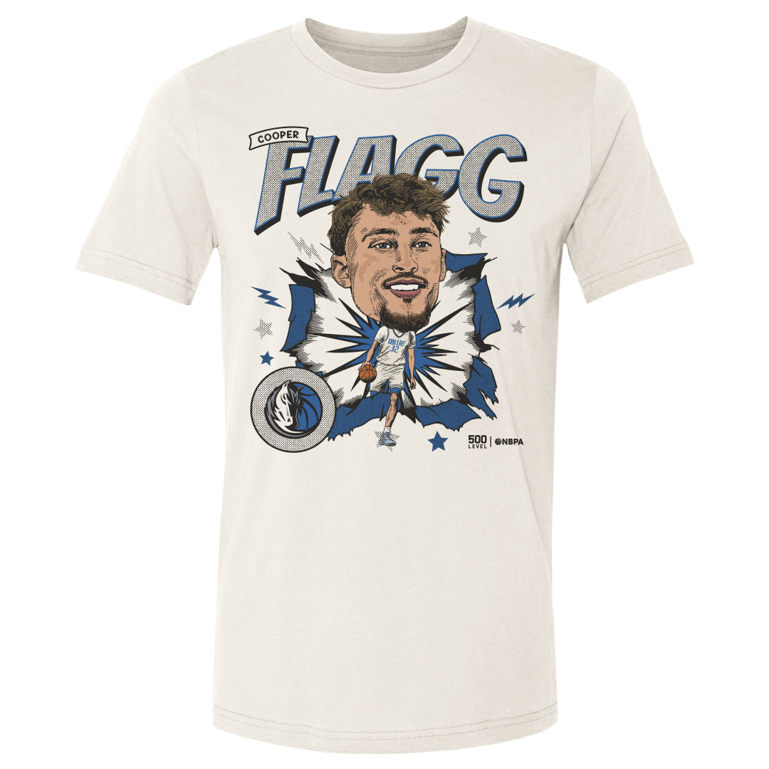 Cooper Flagg Men's Cotton T-Shirt | 500 LEVEL