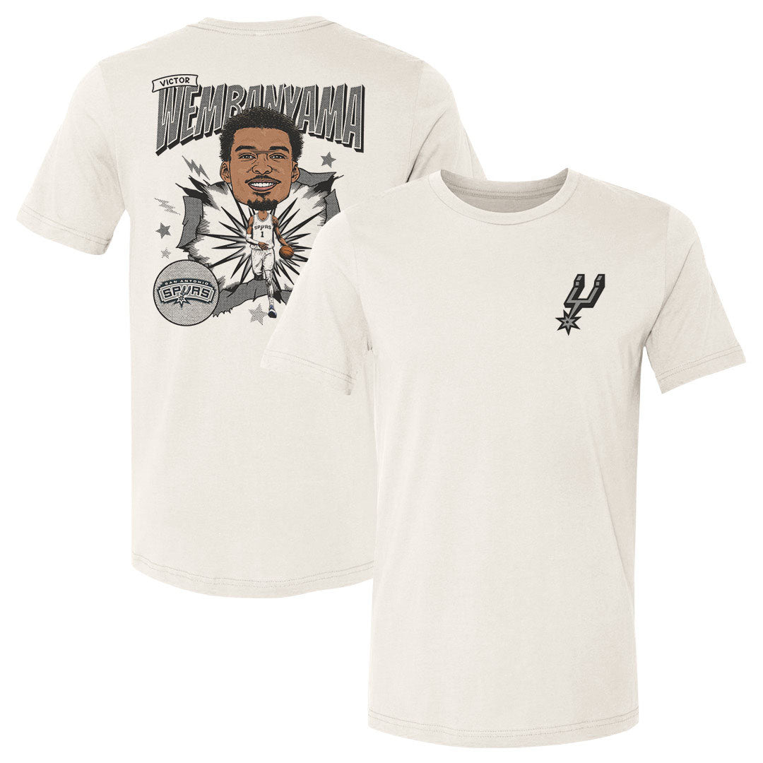 Victor Wembanyama Men's Cotton T-Shirt | 500 LEVEL