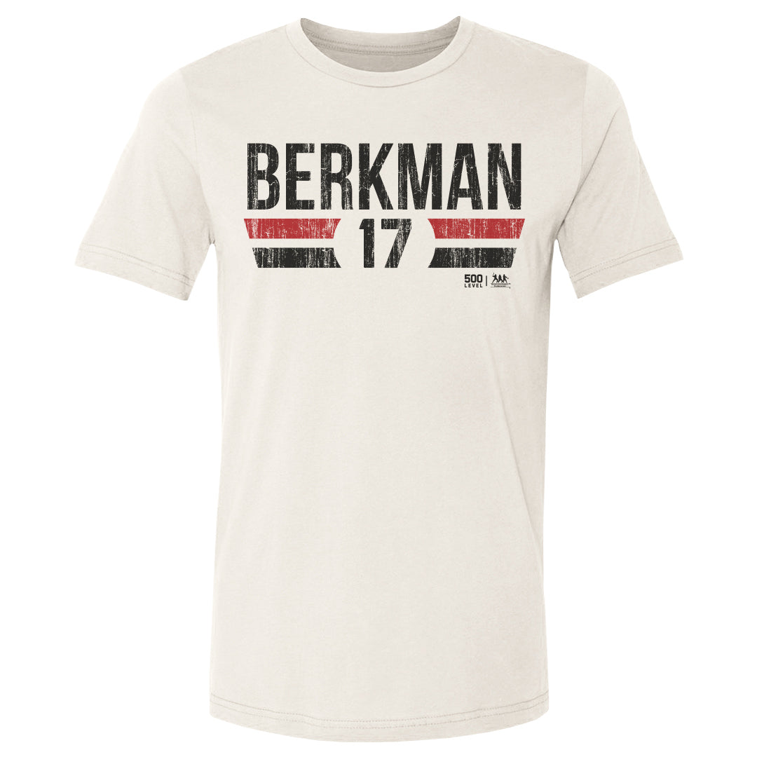 Lance Berkman Men's Cotton T-Shirt | 500 LEVEL