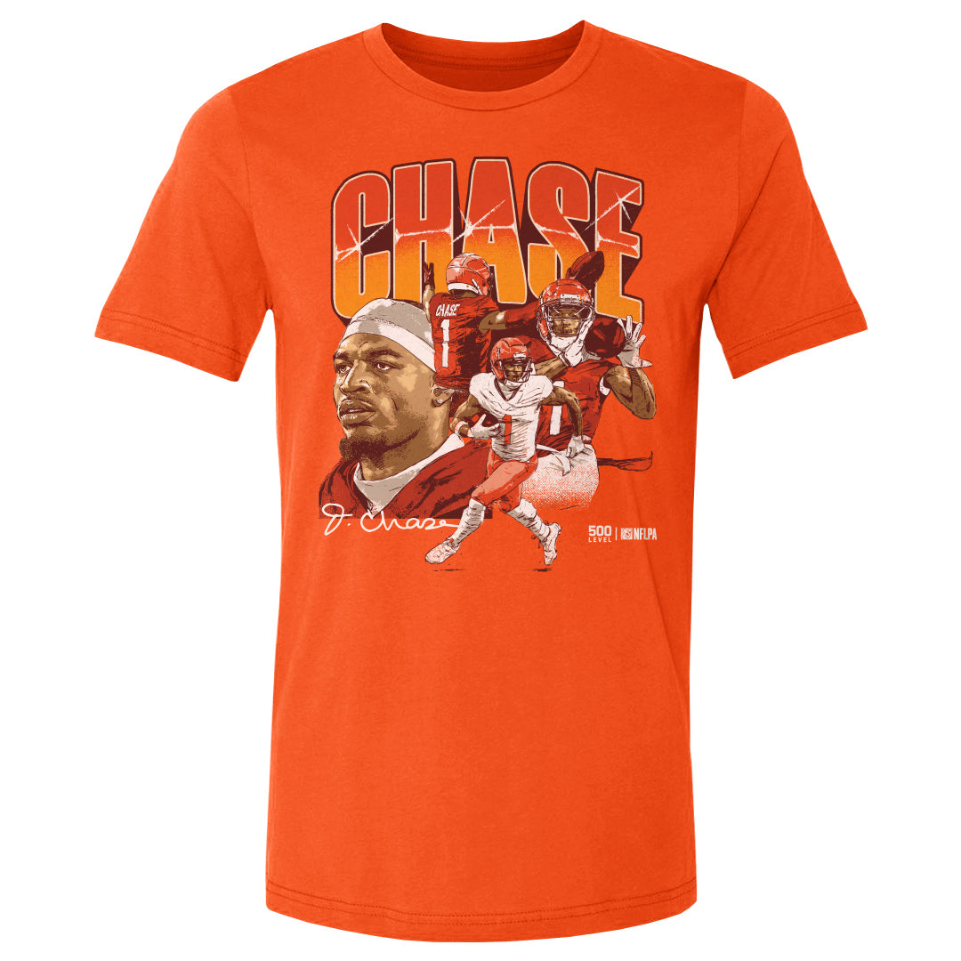 Ja'Marr Chase Men's Cotton T-Shirt | 500 LEVEL