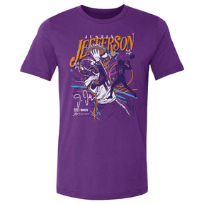 Justin Jefferson Men's Cotton T-Shirt | 500 LEVEL