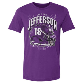 Justin Jefferson Men's Cotton T-Shirt | 500 LEVEL