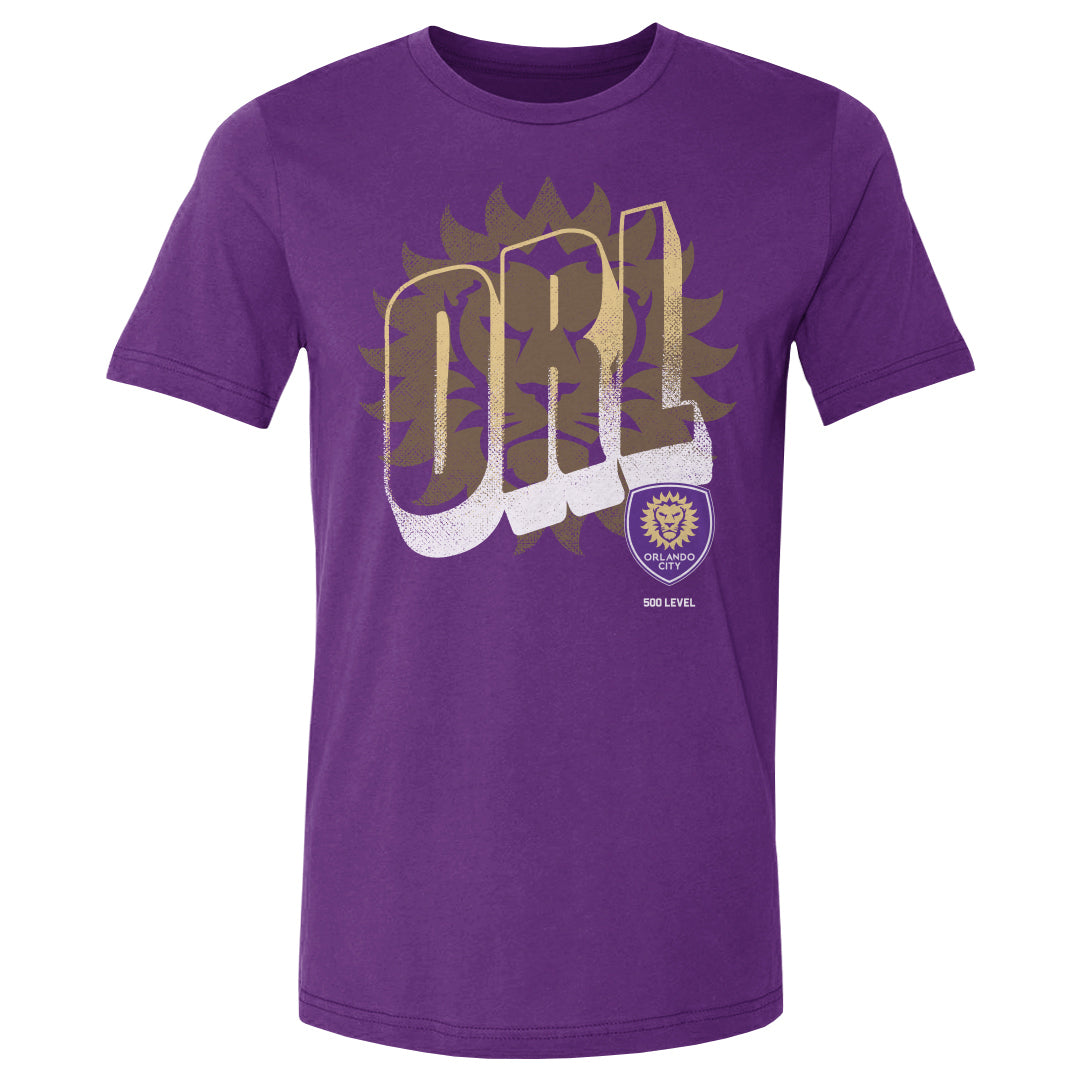 Orlando City Men's Cotton T-Shirt | 500 LEVEL