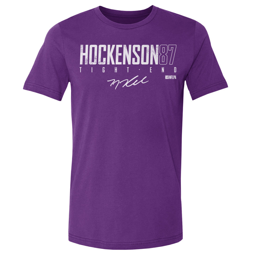T.J. Hockenson Men's Cotton T-Shirt | 500 LEVEL