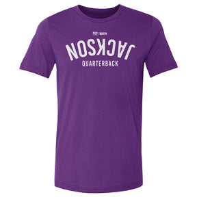 Lamar Jackson Men's Cotton T-Shirt | 500 LEVEL