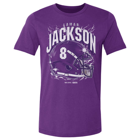 Lamar Jackson Men's Cotton T-Shirt | 500 LEVEL