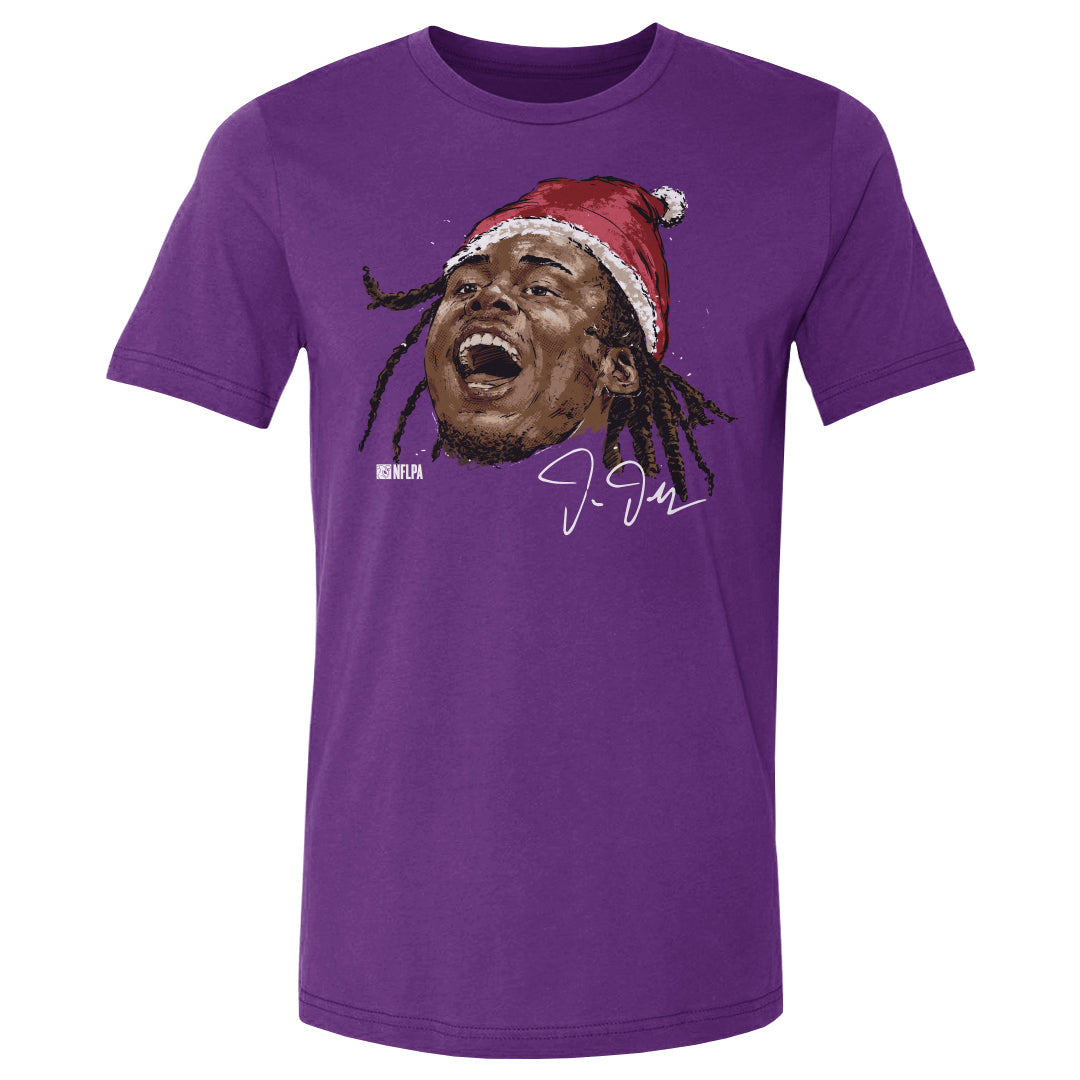 Justin Jefferson Men's Cotton T-Shirt | 500 LEVEL