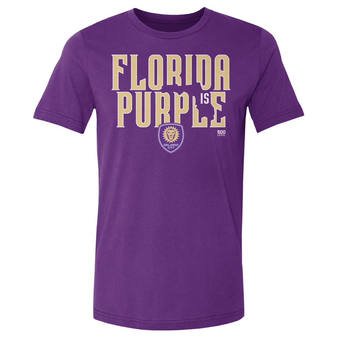 Orlando City Men's Cotton T-Shirt | 500 LEVEL