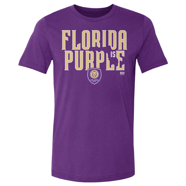 Orlando City Men's Cotton T-Shirt | 500 LEVEL