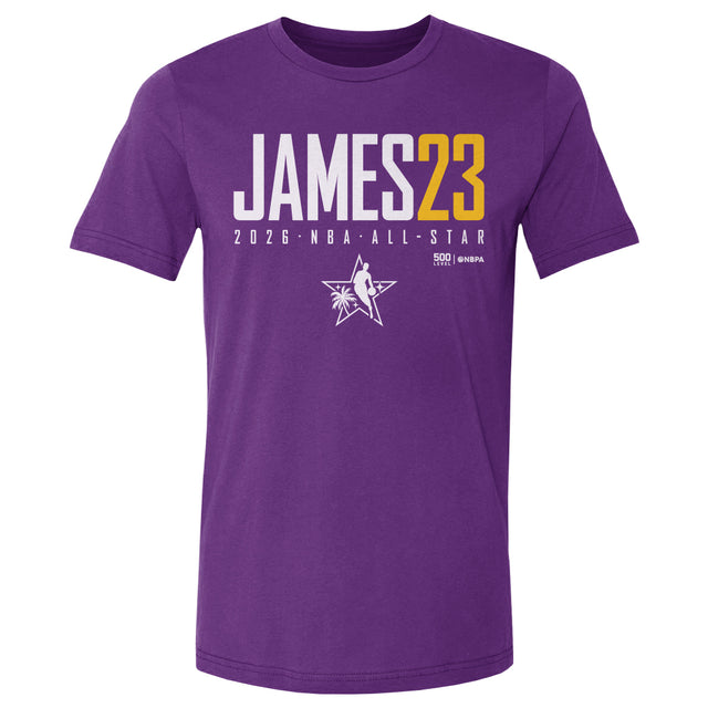 LeBron James Men's Cotton T-Shirt | 500 LEVEL