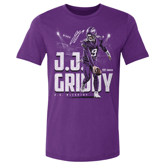 J.J. McCarthy Men's Cotton T-Shirt | 500 LEVEL