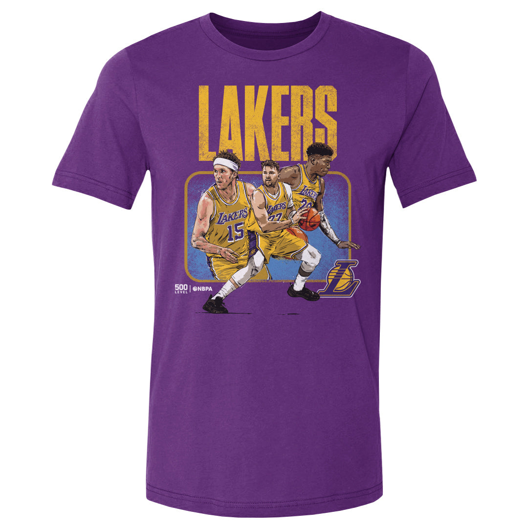 Los Angeles Lakers Men's Cotton T-Shirt | 500 LEVEL