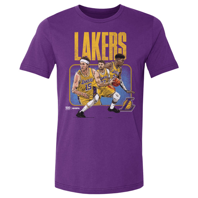 Los Angeles Lakers Men's Cotton T-Shirt | 500 LEVEL