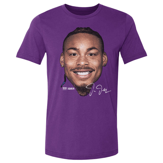 Justin Jefferson Men's Cotton T-Shirt | 500 LEVEL
