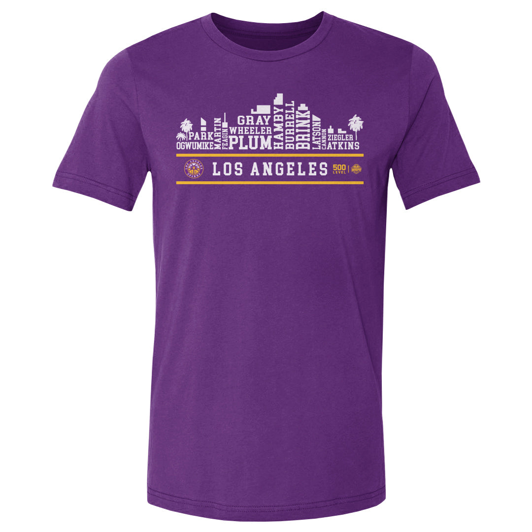 Los Angeles Sparks Men's Cotton T-Shirt | 500 LEVEL