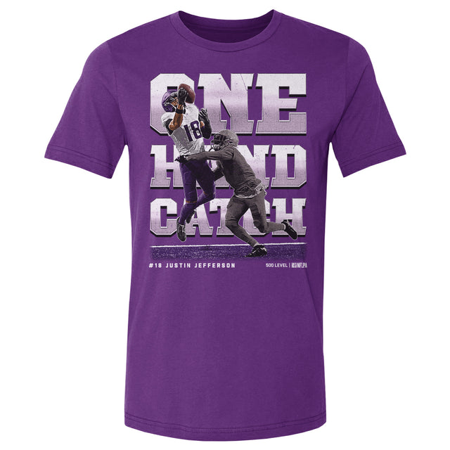 Justin Jefferson Men's Cotton T-Shirt | 500 LEVEL