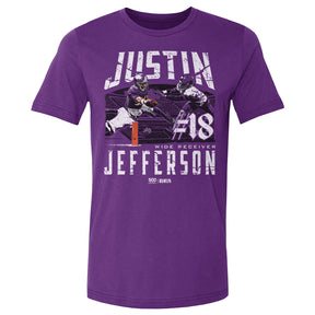 Justin Jefferson Men's Cotton T-Shirt | 500 LEVEL