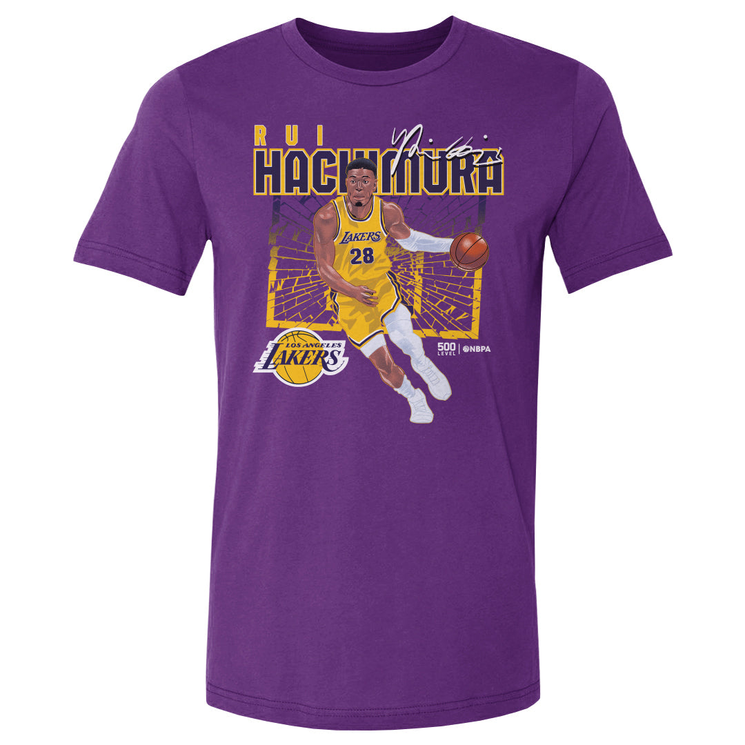 Rui Hachimura Men's Cotton T-Shirt | 500 LEVEL