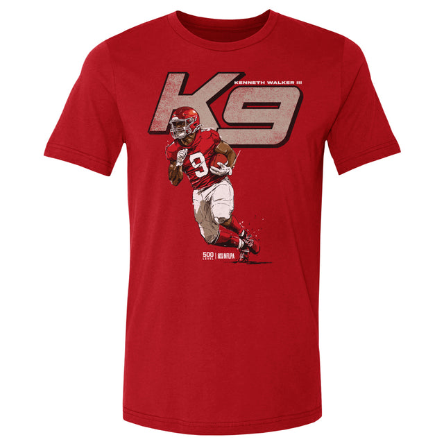 Kenneth Walker III Men's Cotton T-Shirt | 500 LEVEL