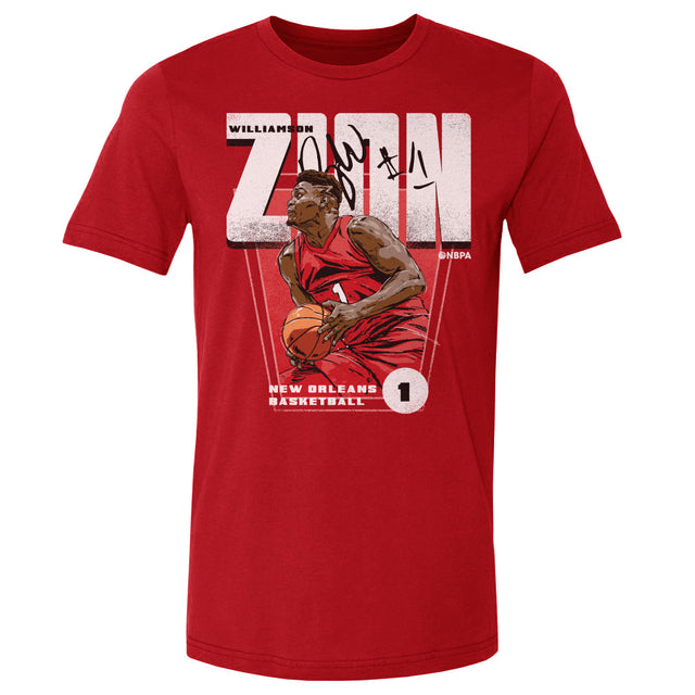 Zion Williamson Men's Cotton T-Shirt | 500 LEVEL