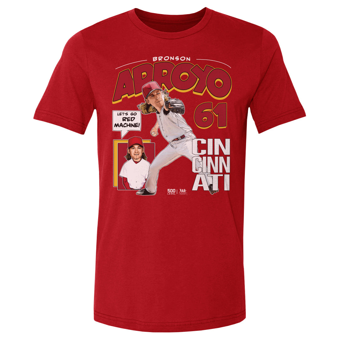 Bronson Arroyo Men's Cotton T-Shirt | 500 LEVEL