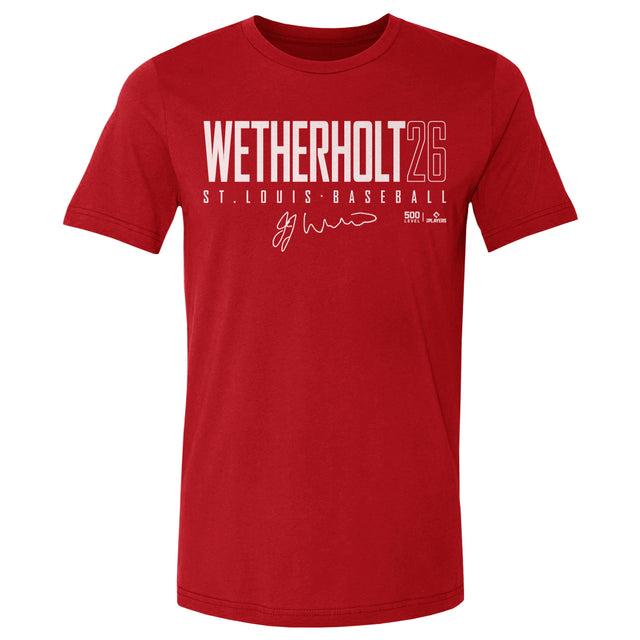 JJ Wetherholt Men's Cotton T-Shirt | 500 LEVEL