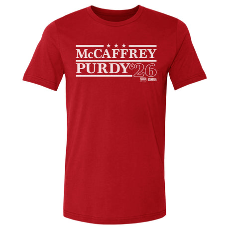 Christian McCaffrey Men's Cotton T-Shirt | 500 LEVEL