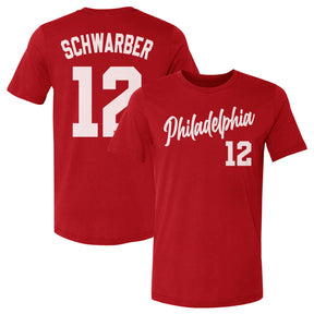 Kyle Schwarber Men's Cotton T-Shirt | 500 LEVEL