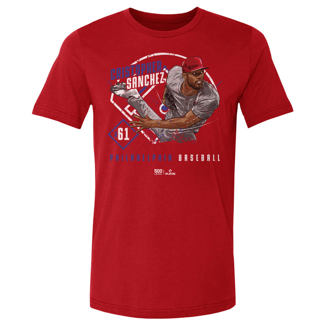 Cristopher Sanchez Men's Cotton T-Shirt | 500 LEVEL