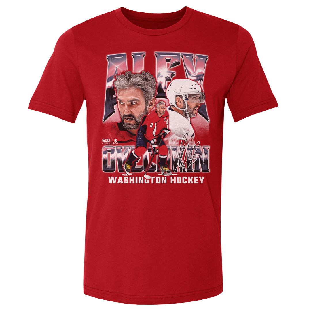 Alex Ovechkin Men's Cotton T-Shirt | 500 LEVEL