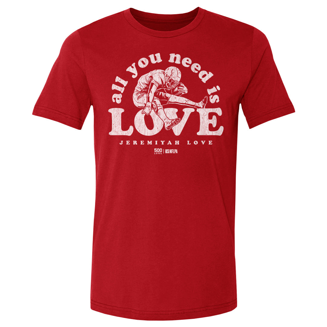 Jeremiyah Love Men's Cotton T-Shirt | 500 LEVEL