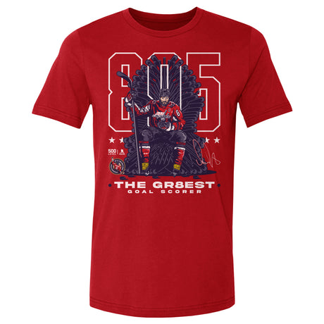 Alex Ovechkin Men's Cotton T-Shirt | 500 LEVEL