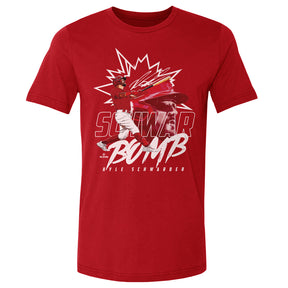 Kyle Schwarber Men's Cotton T-Shirt | 500 LEVEL
