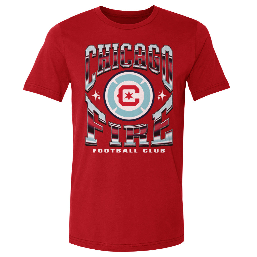 Chicago Fire FC Men&#39;s Cotton T-Shirt | 500 LEVEL