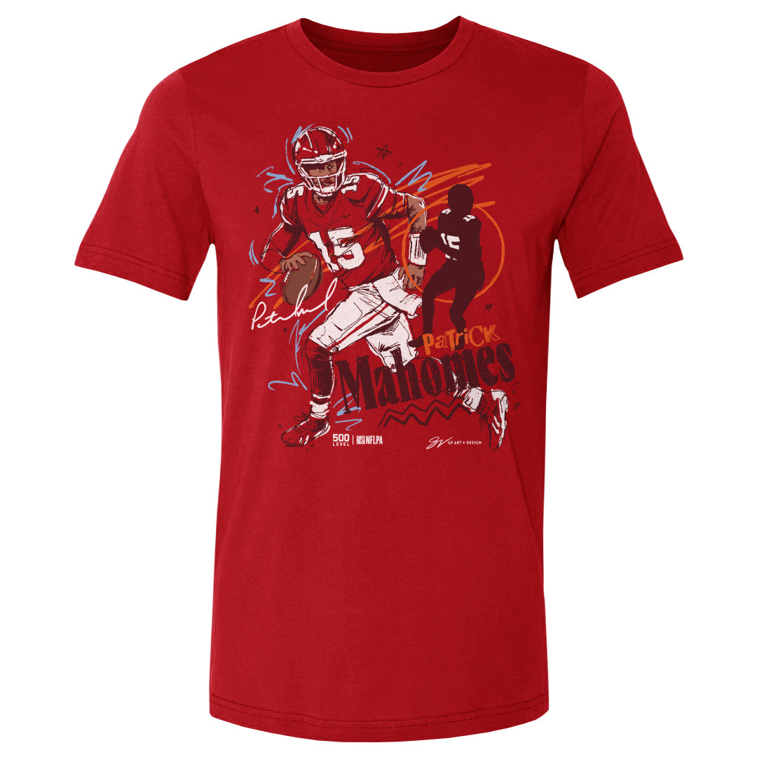 Patrick Mahomes Men's Cotton T-Shirt | 500 LEVEL