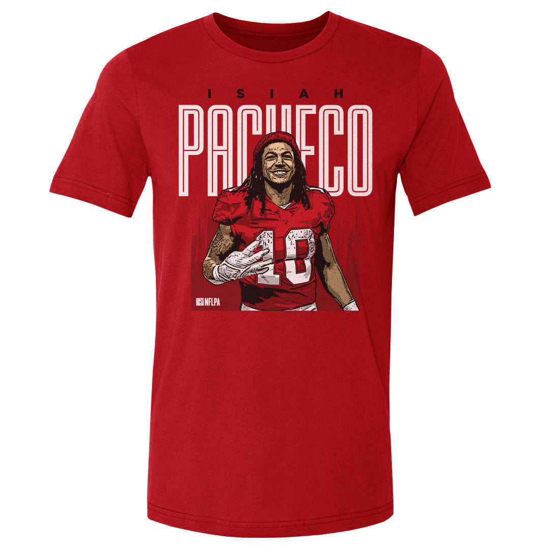 Isiah Pacheco Men's Cotton T-Shirt | 500 LEVEL