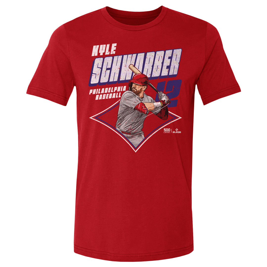 Kyle Schwarber Men's Cotton T-Shirt | 500 LEVEL
