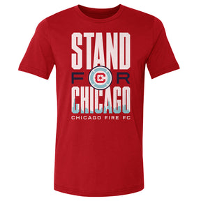 Chicago Fire FC Men's Cotton T-Shirt | 500 LEVEL