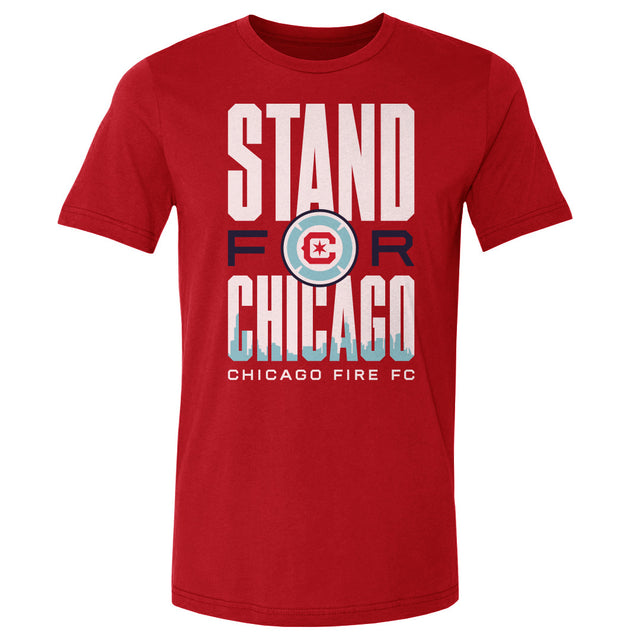 Chicago Fire FC Men's Cotton T-Shirt | 500 LEVEL