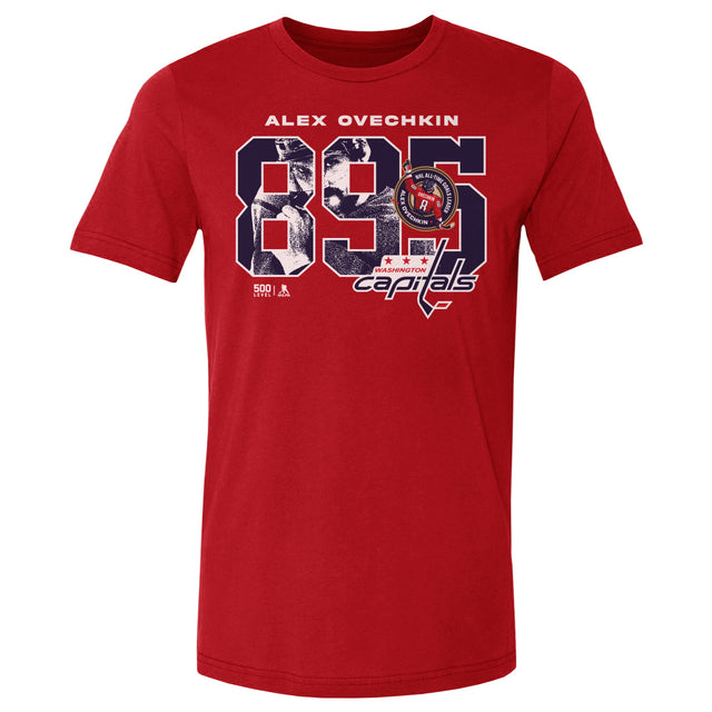 Alex Ovechkin Men's Cotton T-Shirt | 500 LEVEL