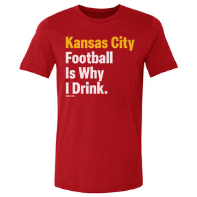 Kansas City Football Men's Cotton T-Shirt | 500 LEVEL
