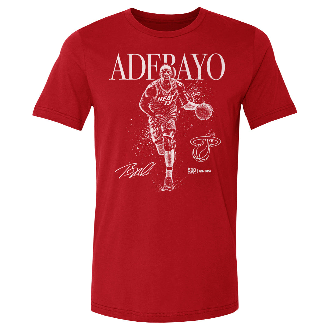 Bam Adebayo Men's Cotton T-Shirt | 500 LEVEL