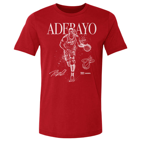 Bam Adebayo Men's Cotton T-Shirt | 500 LEVEL