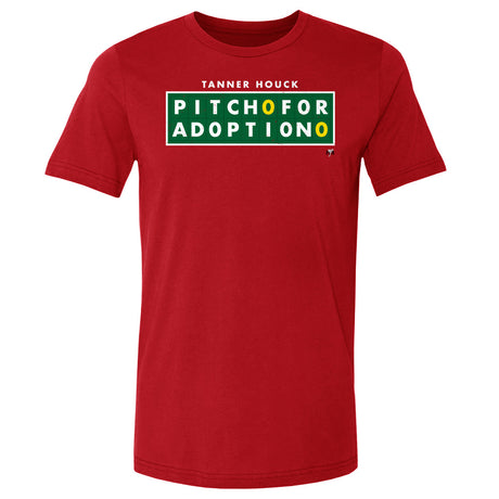 Pitch For Adoption Men's Cotton T-Shirt | 500 LEVEL