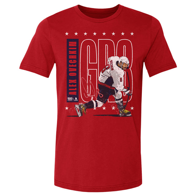 Alex Ovechkin Men's Cotton T-Shirt | 500 LEVEL