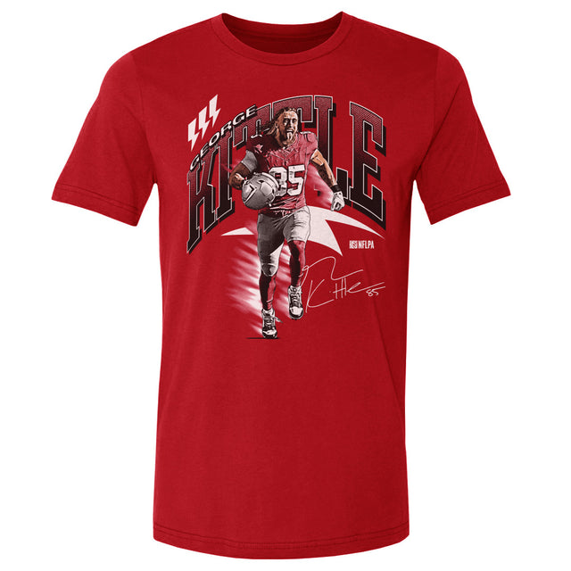 George Kittle Men's Cotton T-Shirt | 500 LEVEL