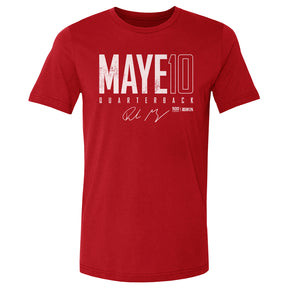 Drake Maye Men's Cotton T-Shirt | 500 LEVEL